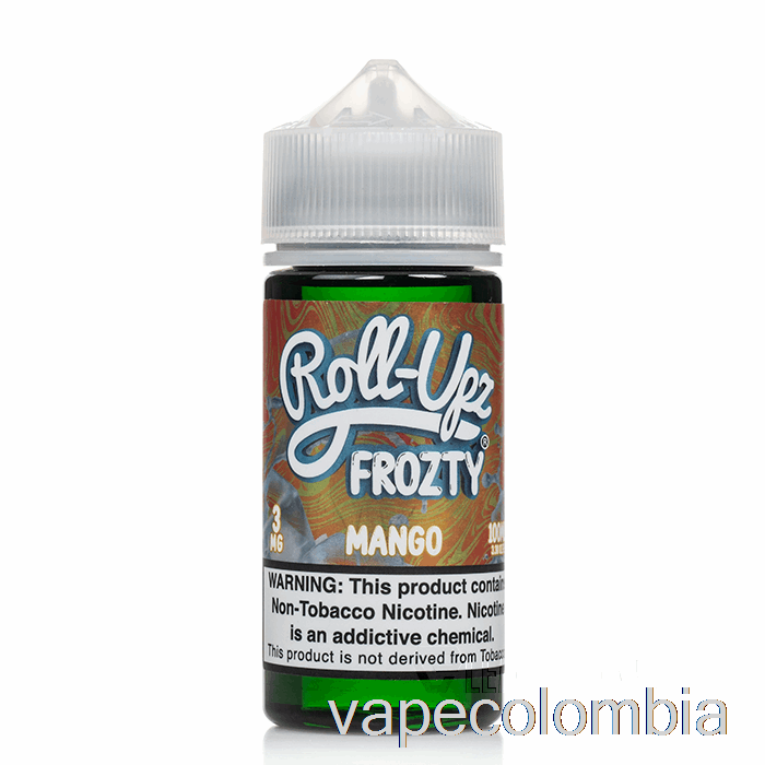 Vape Recargable Frozty Mango - Jugo Roll-upz - 100ml 3mg